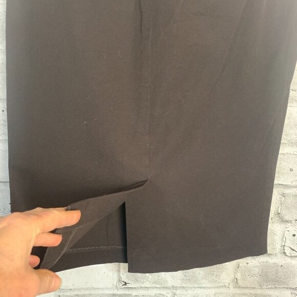 Lauren Ralph Lauren Chocolate Brown Straight Pencil Skirt - Picture 7 of 11